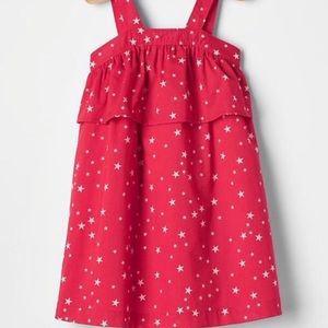BabyGap Girls Red Star Dress